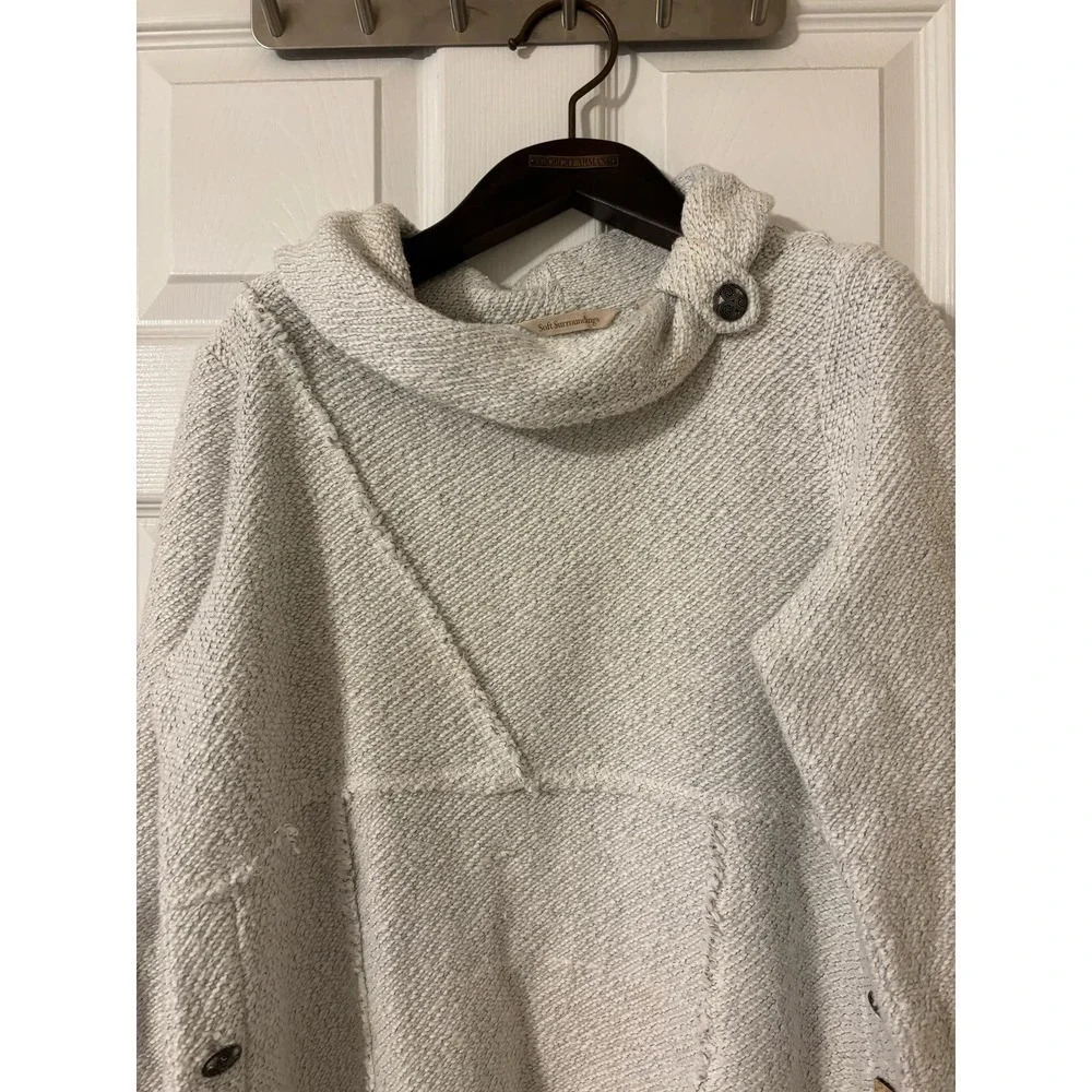 Soft surroundings breakwater pullover sweater sz … - image 5